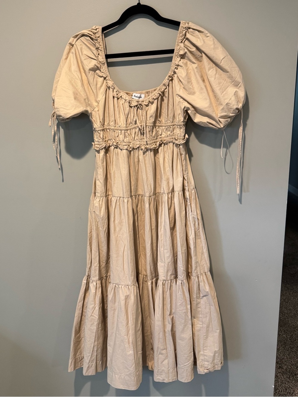 En Saison Brielle Tiered Midi Dress - Picture 2 of 3